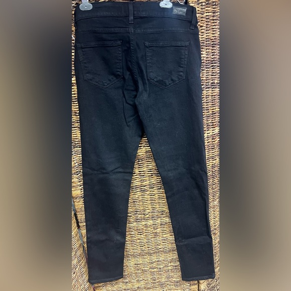 PAIGE Black Skyline Skinny Jeans, Size:28 - Picture 8 of 9